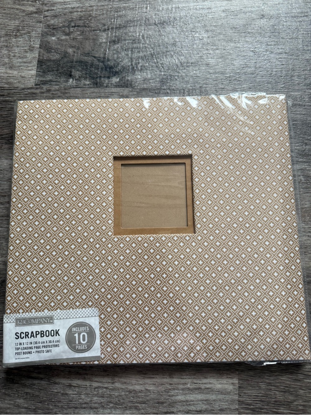 Scrapbook - Beige/Tan